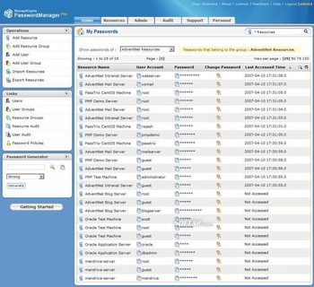 ManageEngine PasswordManager Pro Free Edition screenshot 3