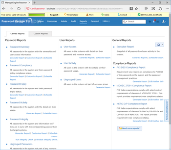 ManageEngine PasswordManager Pro screenshot 11