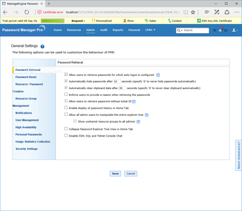 ManageEngine PasswordManager Pro screenshot 14