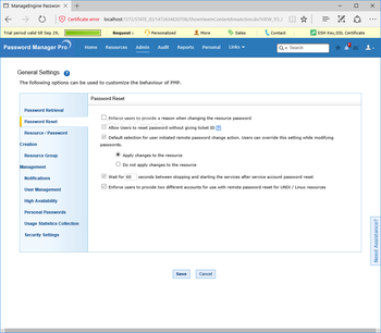 ManageEngine PasswordManager Pro screenshot 15