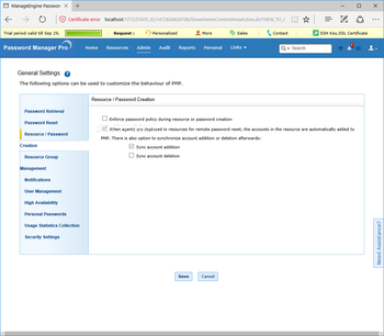 ManageEngine PasswordManager Pro screenshot 16