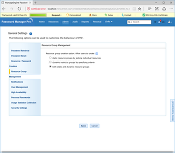 ManageEngine PasswordManager Pro screenshot 17