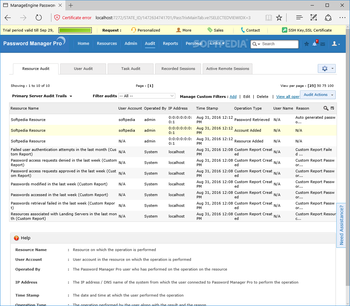 ManageEngine PasswordManager Pro screenshot 6