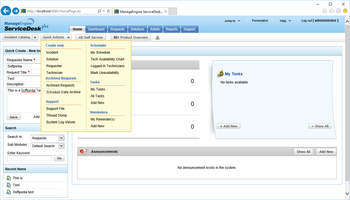 ManageEngine ServiceDesk Plus screenshot 3