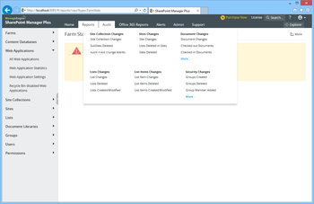 ManageEngine SharePoint Manager Plus screenshot 4