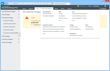 ManageEngine SharePoint Manager Plus screenshot 5