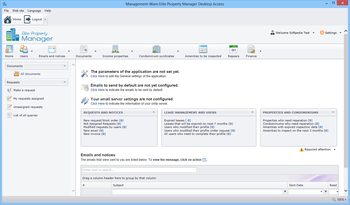 Management-Ware Elite Property Manager Desktop Access screenshot