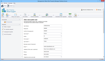 Management-Ware Elite Property Manager Desktop Access screenshot 2