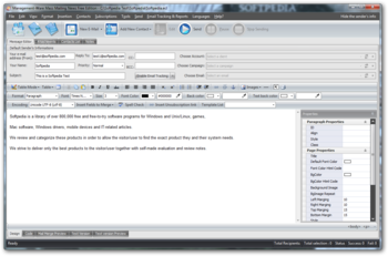 Management Ware Mass Mailing News Free Edtion screenshot