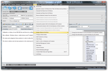 Management Ware Mass Mailing News Free Edtion screenshot 10