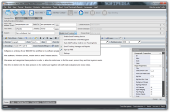 Management Ware Mass Mailing News Free Edtion screenshot 2