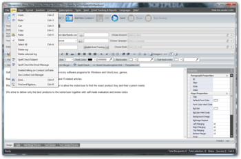 Management Ware Mass Mailing News Free Edtion screenshot 4