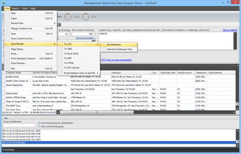 Management-Ware Yelp Data Scraper screenshot 3