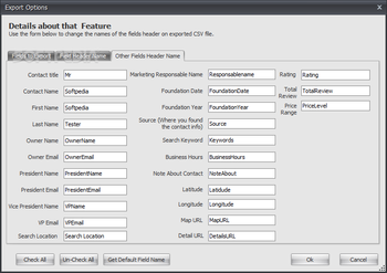 Management-Ware Yelp Data Scraper screenshot 8