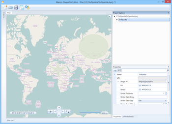 Manco Shapefile Editor screenshot