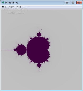 Mandelbrot screenshot