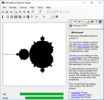 Mandelbrot Explorer screenshot