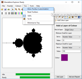 Mandelbrot Explorer screenshot 5