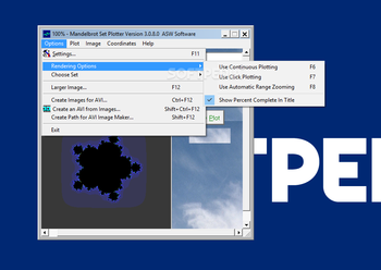 Mandelbrot Set Plotter screenshot 2