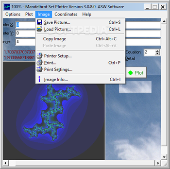 Mandelbrot Set Plotter screenshot 4