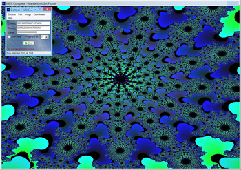 Mandelbrot Set Plotter Portable screenshot