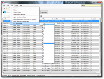 MANDIANT Web Historian screenshot 5