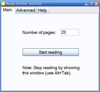 Manga Reader Assistant screenshot