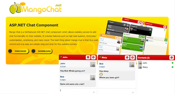 MangoChat Asp.net Ajax Chat Software screenshot 3