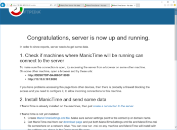 ManicTime Server screenshot 5
