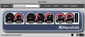 Manifold screenshot