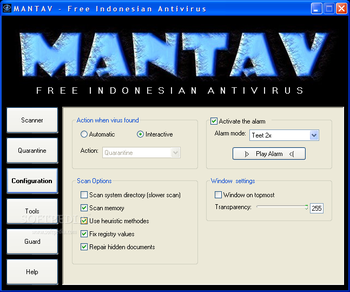 MANTAV Antivirus screenshot 2