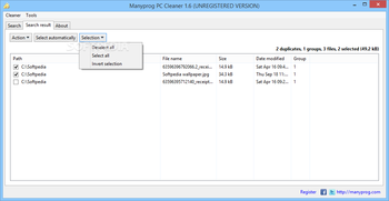 Manyprog PC Cleaner screenshot 3