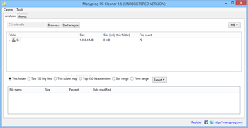 Manyprog PC Cleaner screenshot 4