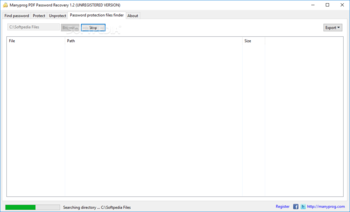 Manyprog PDF Password Recovery screenshot 5