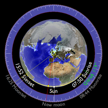 Map Maker Sun Clock screenshot
