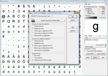 Map Of Chars screenshot 2