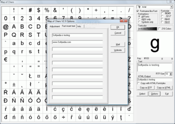 Map Of Chars screenshot 3