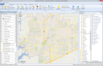 Map Suite GIS Editor screenshot