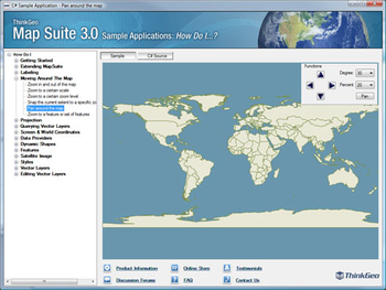 Map Suite Services Edition screenshot