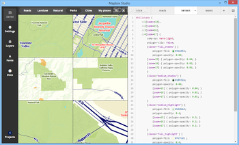 Mapbox Studio screenshot 10