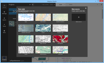 Mapbox Studio screenshot 3