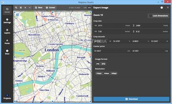 Mapbox Studio screenshot 4