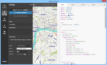 Mapbox Studio screenshot 5