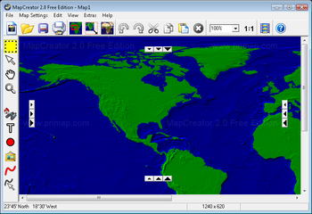 MapCreator Free Edition screenshot