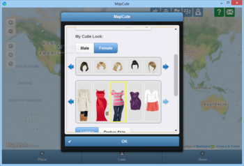 MapCute screenshot