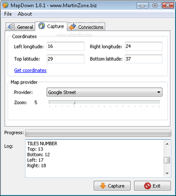 MapDown screenshot 2