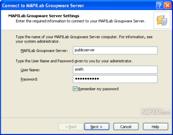 MAPILab Groupware Server screenshot 2
