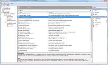 MAPILab Reports for Hardware and Software Inventory screenshot