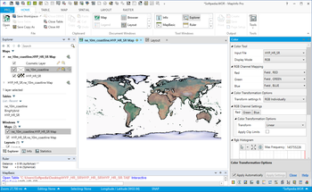 MapInfo Professional screenshot