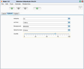 Maple Slideshow Builder screenshot 2